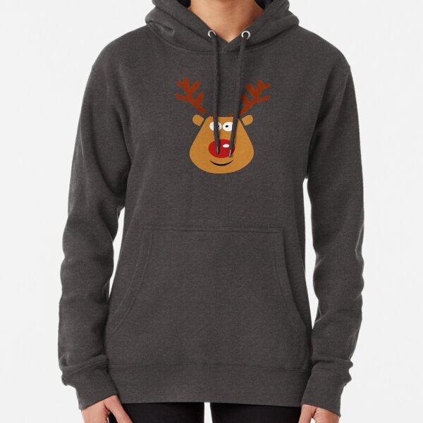 Christmas Reindeer Pullover Hoodie