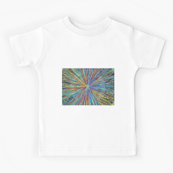 Particle Collision in the LHC at Cern Logo Kids T-Shirt