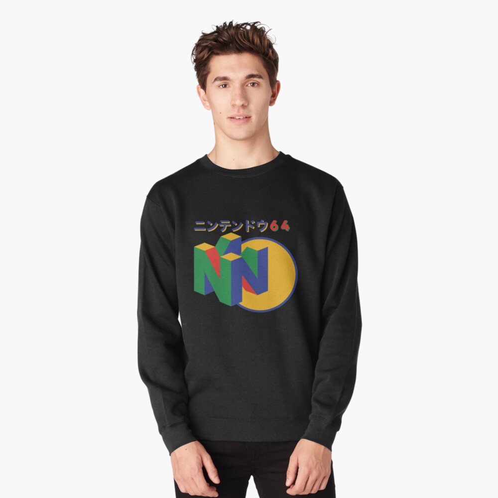 Nintendo 64 Japanese version Pullover Sweatshirt