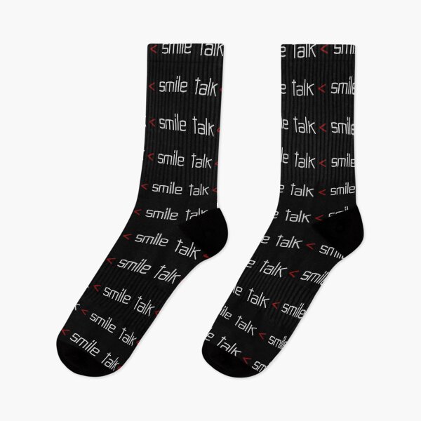 Item preview, talk < smile – black designed and sold by AlexVR.
