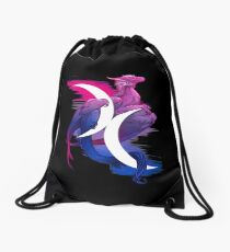 Bi Pride Dragon Drawstring Bag
