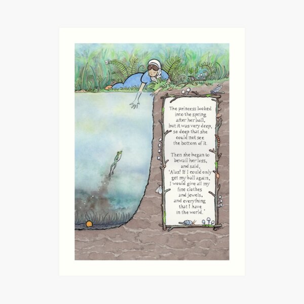 The Frog Prince Art Print