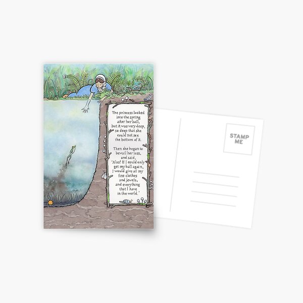 The Frog Prince Postcard