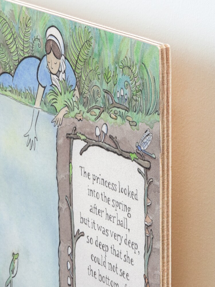 Alternate view of The Frog Prince Mounted Print