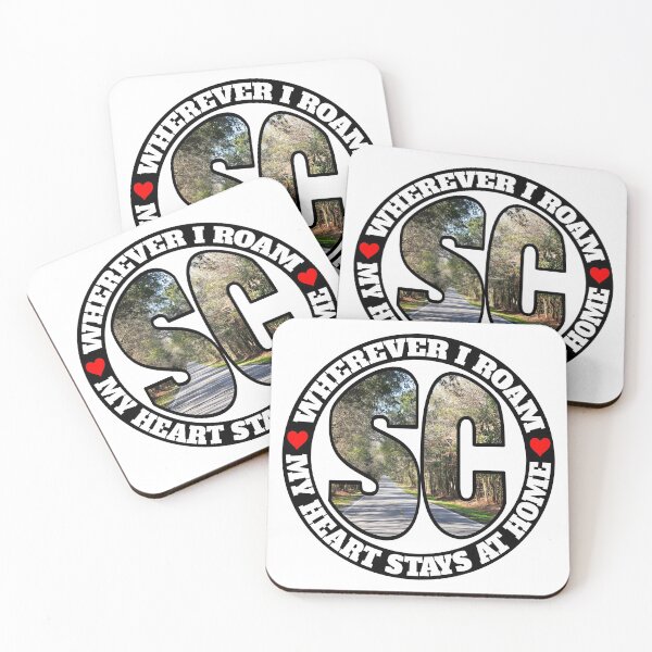 Item preview, Heart Stays Home - South Carolina designed and sold by DonDota.
