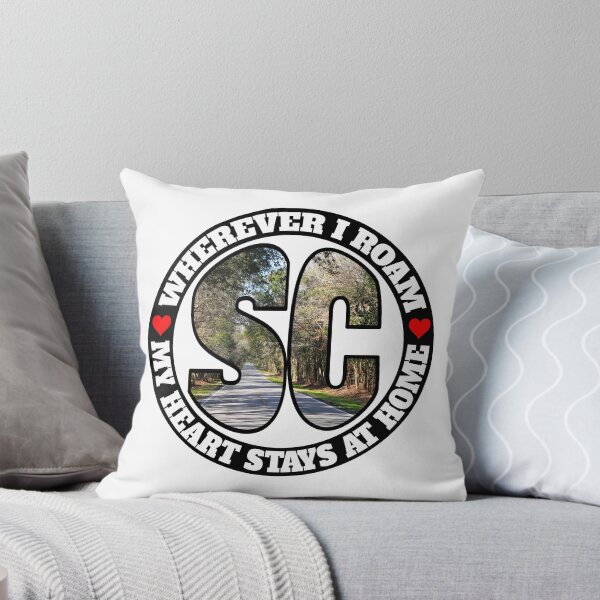 Item preview, Heart Stays Home - South Carolina designed and sold by DonDota.