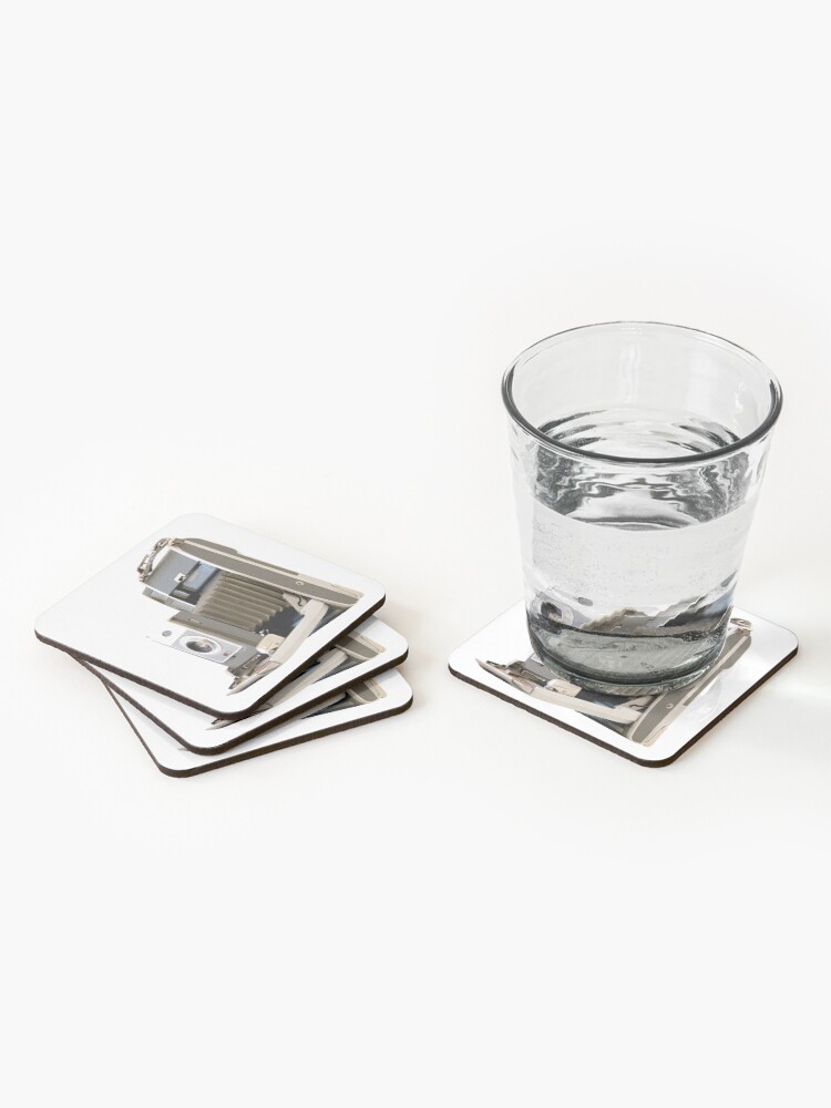 Alternate view of Polaroid Camera with Bellows #2 Coasters (Set of 4)