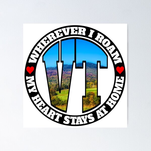 Item preview, Heart Stays Home - Vermont designed and sold by DonDota.