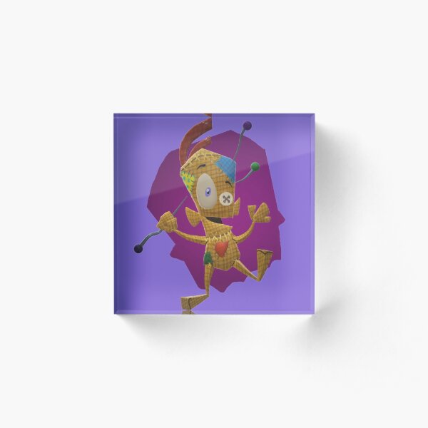 Vince The Voodoo Doll Acrylic Block
