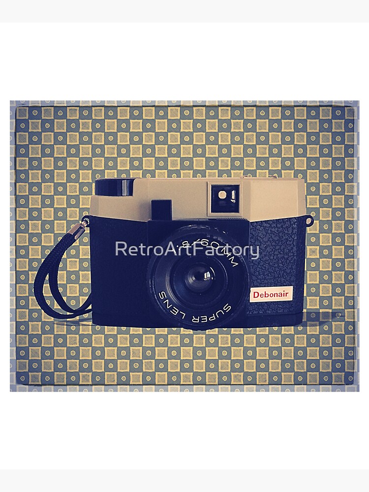 Debonair Plastic Camera - Vintage Color by RetroArtFactory