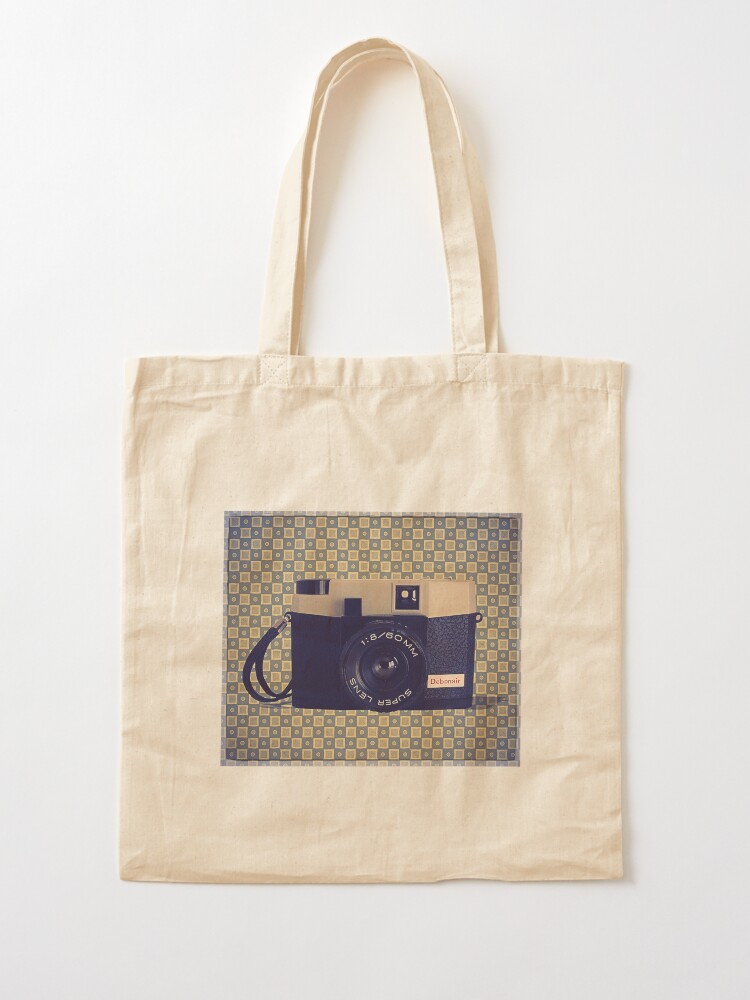 Alternate view of Debonair Plastic Camera - Vintage Color Tote Bag