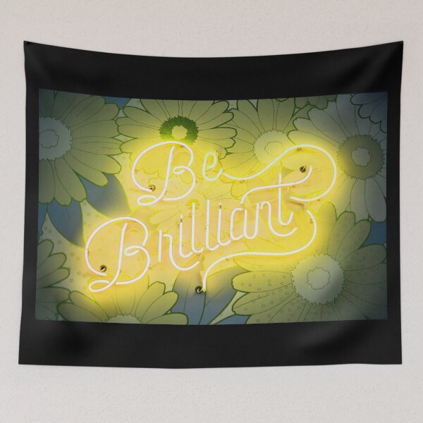 Item preview, Be Brilliant Neon: Yellow designed and sold by Sweetie Spicy.