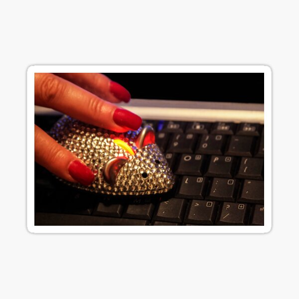 Glam and Glitter! Sticker