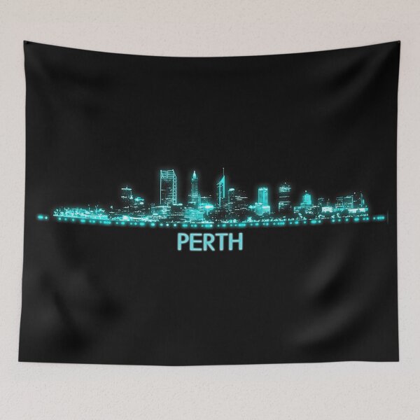 Artikelvorschau, Skyline von Perth entworfen und verkauft von Jared Davies.