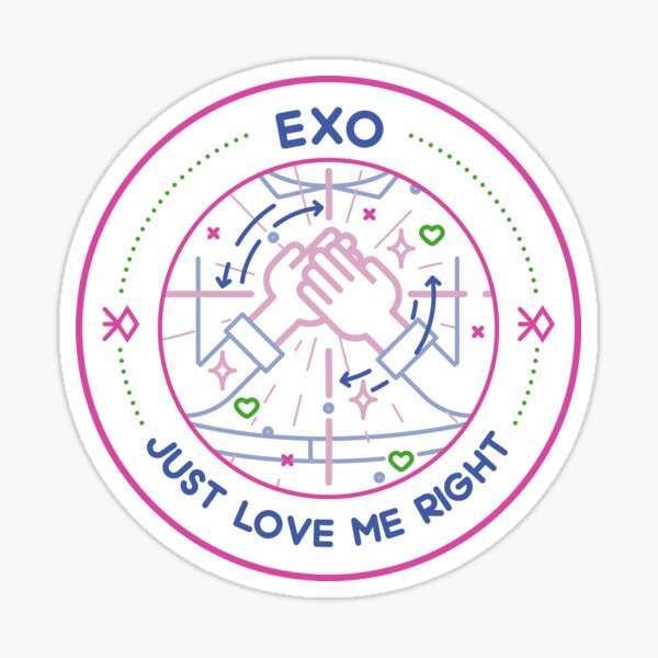 Love me right Sticker