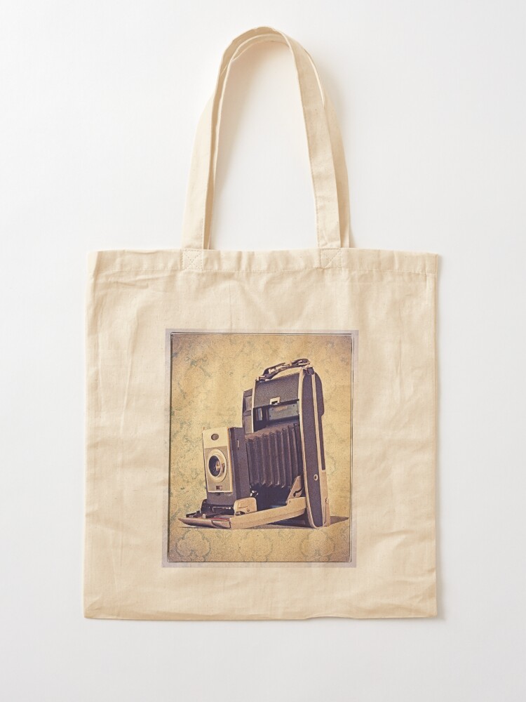 Alternate view of Polaroid Camera with Bellows - Vintage Color Tote Bag