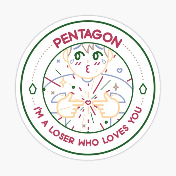 Pentágono Pegatina