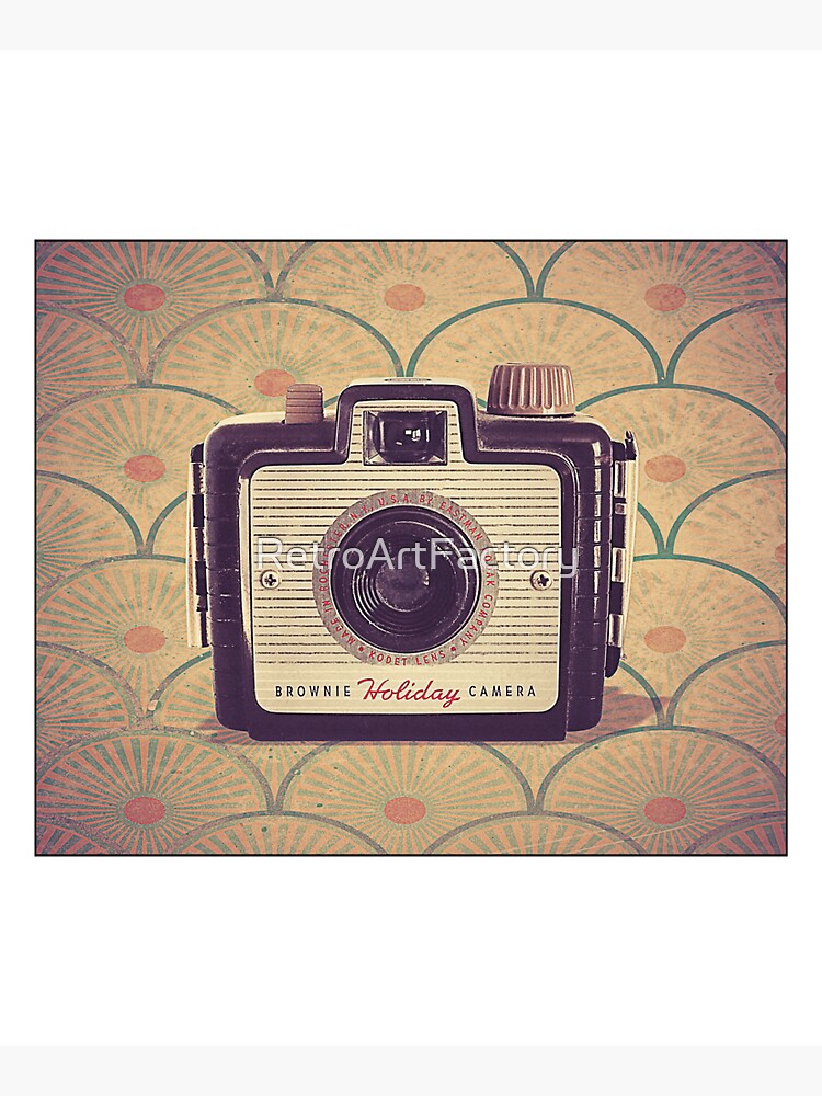 Brownie Holiday Camera - Vintage Color by RetroArtFactory
