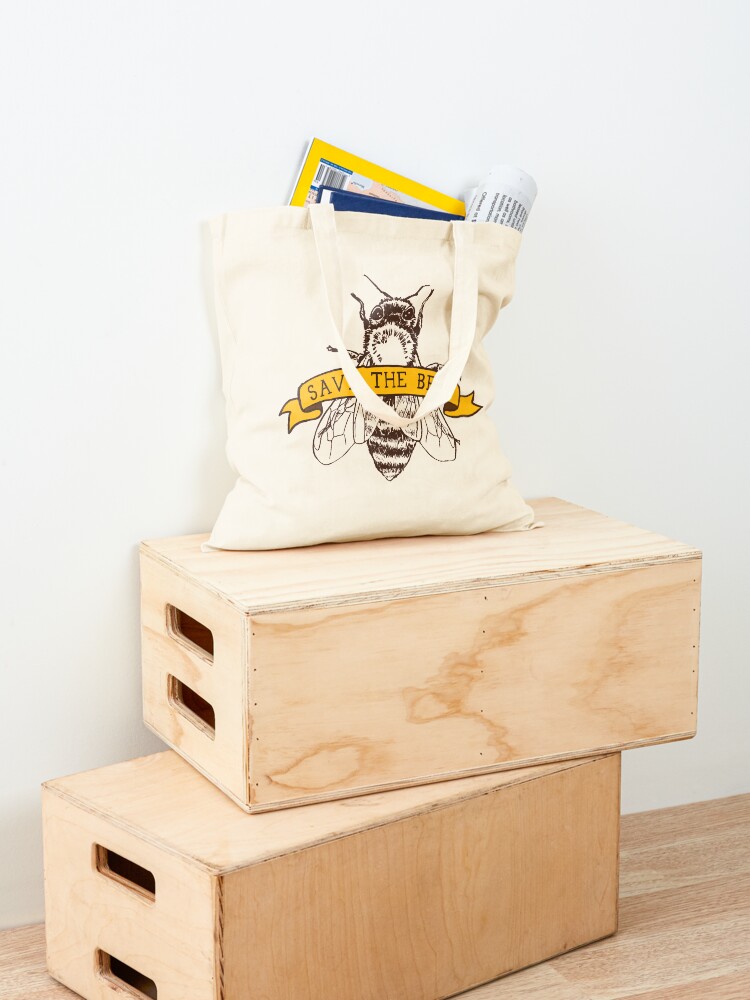 Alternate view of Save The Bees! Tote Bag