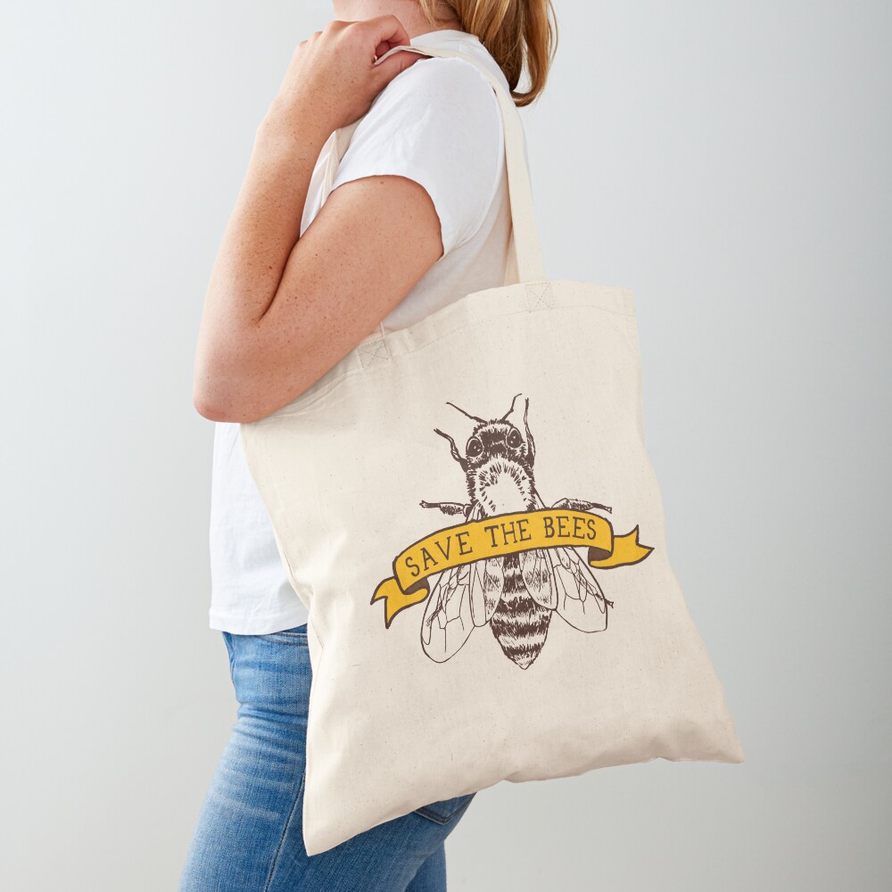 Save The Bees! Tote Bag