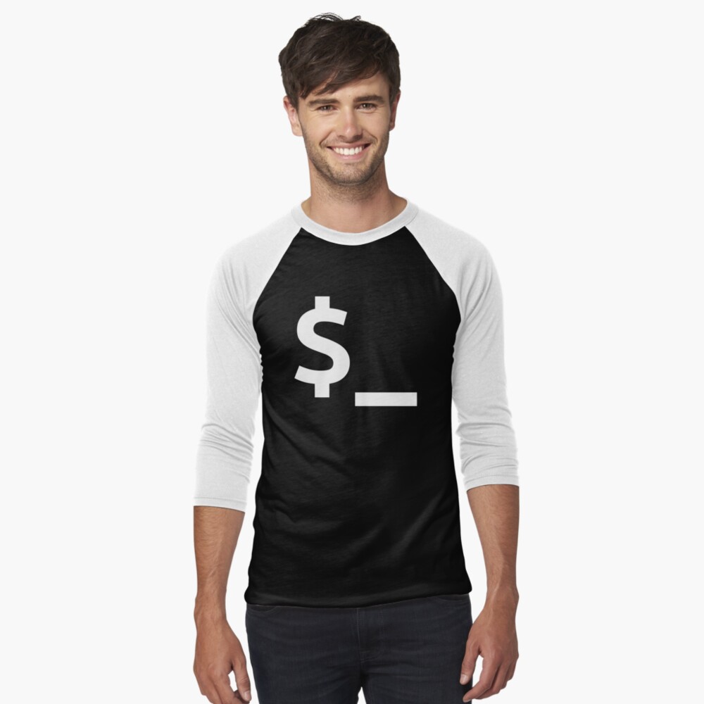 Item preview, Baseball ¾ Sleeve T-Shirt designed and sold by geeksta.