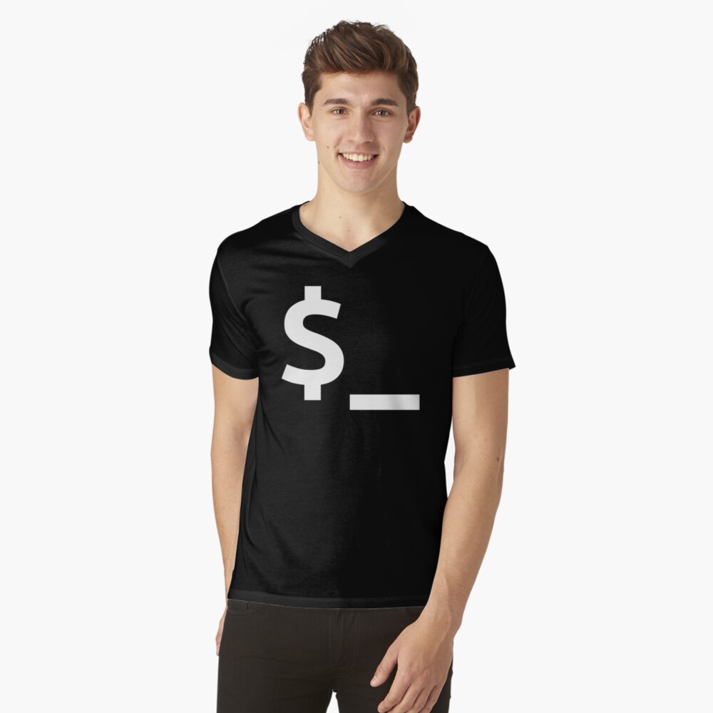 Item preview, V-Neck T-Shirt designed and sold by geeksta.