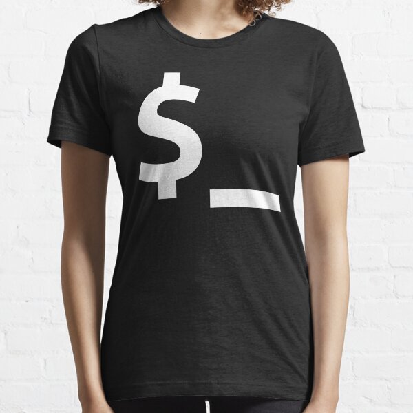 Item preview, Shell/Perl Default Variable $_ White Design for Coders & Sysadmins designed and sold by geeksta.