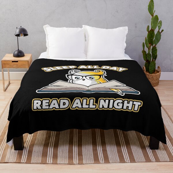 Item preview, Sleep All Day Read All Night designed and sold by designeclipse.