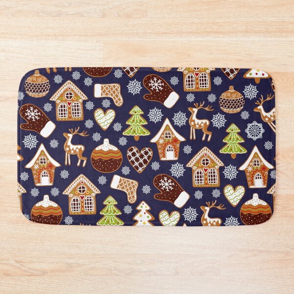 Item preview, Christmas Holiday Gingerbread Pattern designed and sold by muskitt.