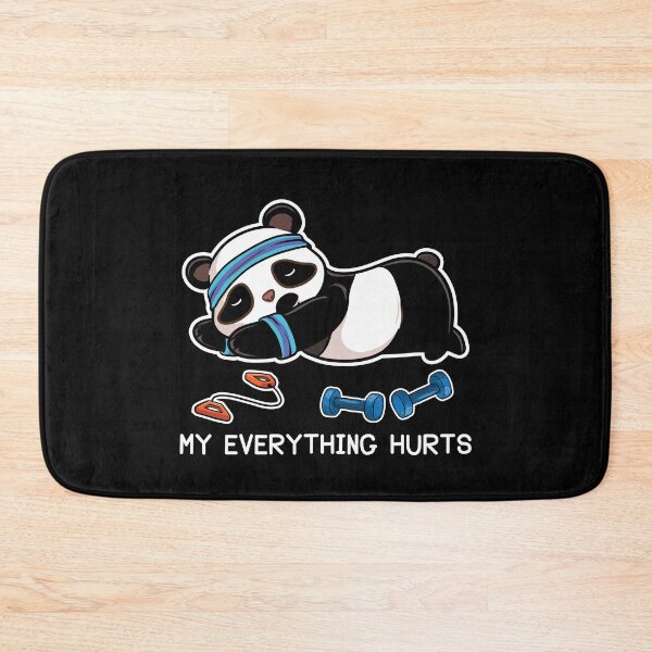 Item preview, Gym Panda My Everything Hurts designed and sold by designeclipse.