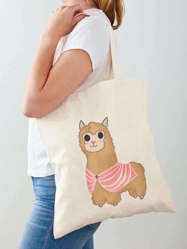 llama tote bag