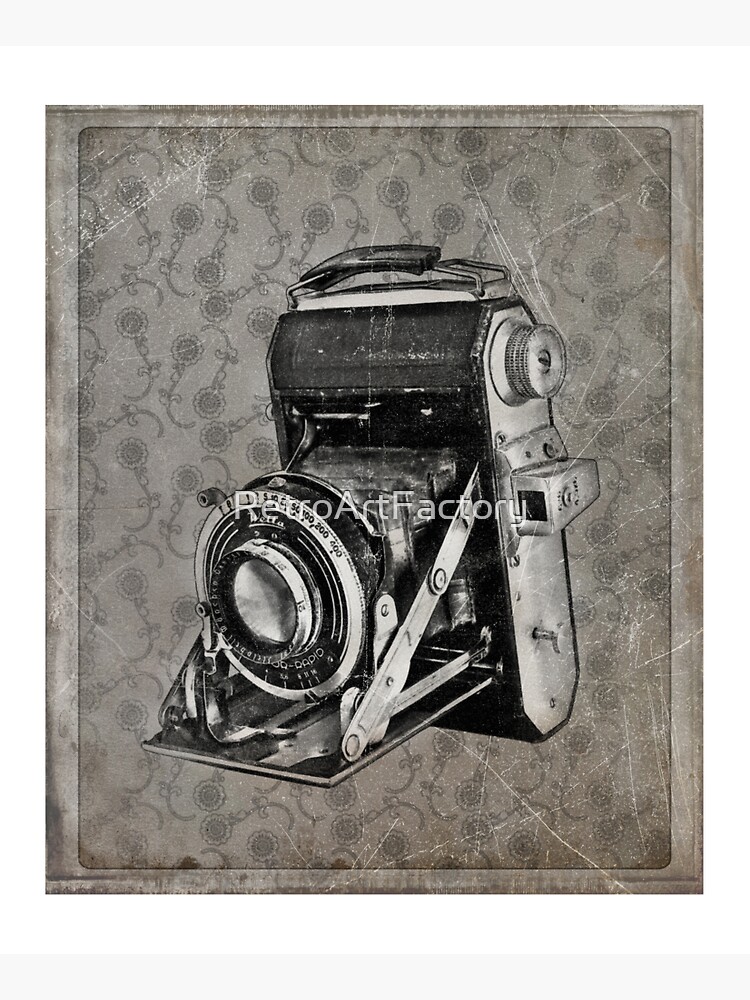 Welta Camera - Vintage Black and White by RetroArtFactory