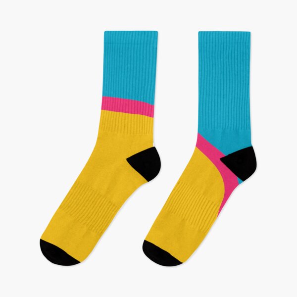 Item preview, Marigold Gold and Teal  designed and sold by SOCKSbySBD.