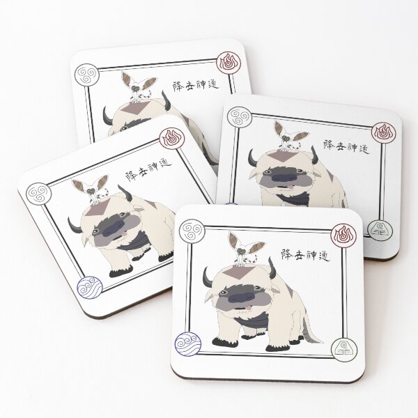 Item preview, Appa & Momo Fan Art designed and sold by AlchemyInGreen.