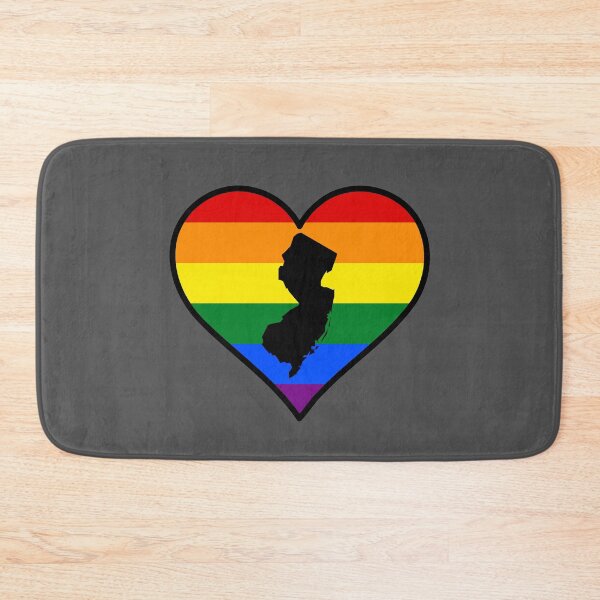 Item preview, New Jersey Gay Pride Heart designed and sold by fearcity.