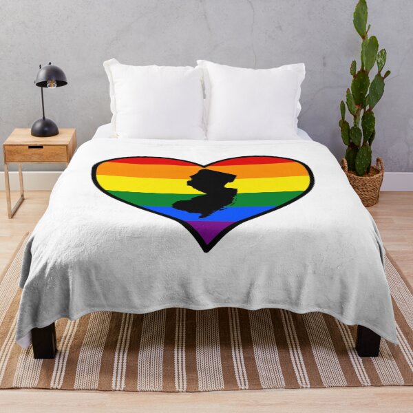 Item preview, New Jersey Gay Pride Heart designed and sold by fearcity.