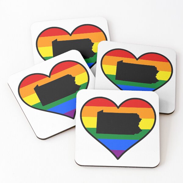 Item preview, Pennsylvania Pride Heart  designed and sold by fearcity.
