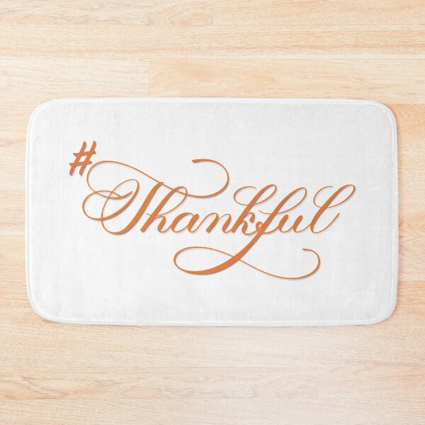 Item preview, #Thankful, Thankful, Hashtag Thankful Thanksgiving Design designed and sold by Gsallicat.