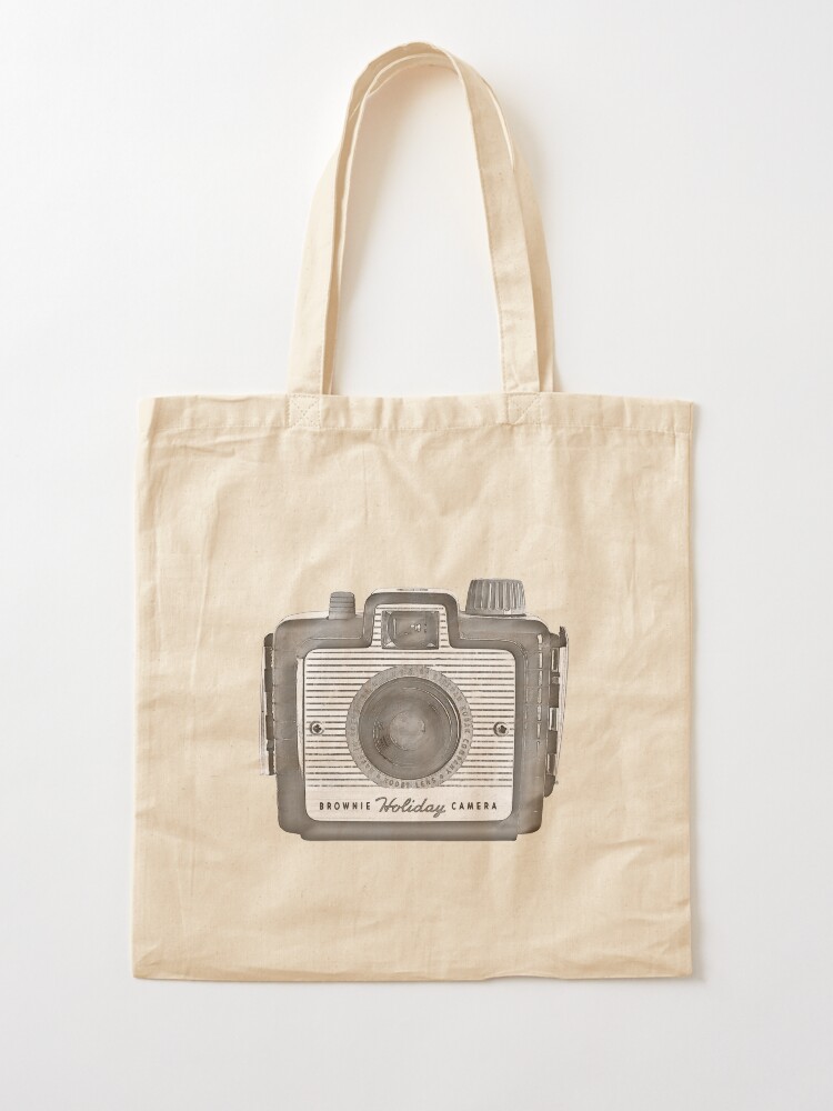 Alternate view of Brownie Holiday Camera Tote Bag
