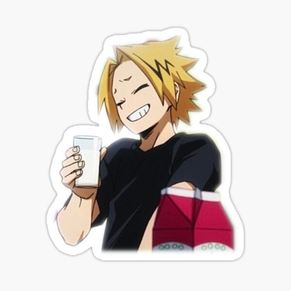 Denki Kaminari Con Leche Pegatina