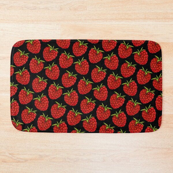 Item preview, Raspberry Pattern - Black designed and sold by Kelly  Gilleran.