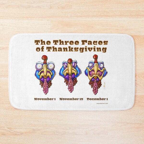 Item preview, The Three Faces of Thanksgiving designed and sold by DocSmith.