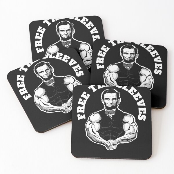 Item preview, Free the Sleeves funny Abraham Lincoln Abolish Sleevery designed and sold by Miftees.