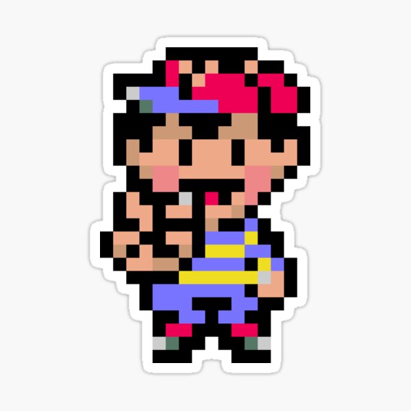 Item preview, Earthbound Ness sprite designed and sold by KMA Home Design.