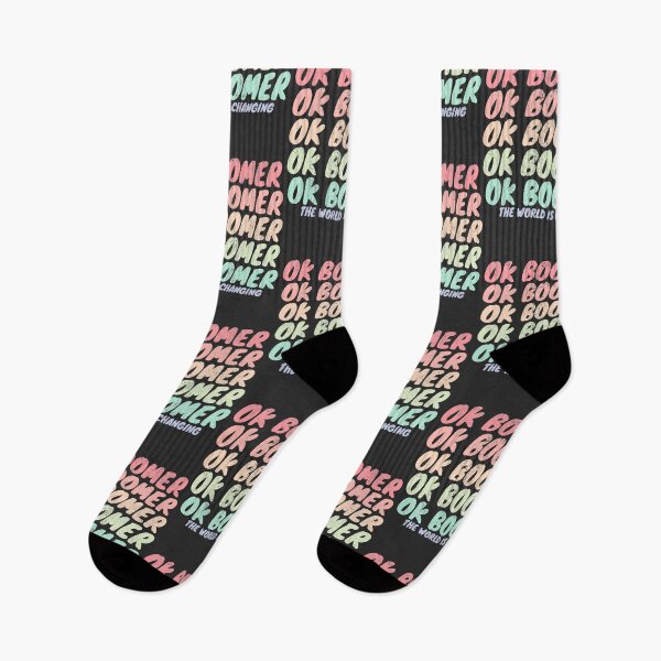Item preview, OK Boomer The World Is Changing designed and sold by ColorBars.