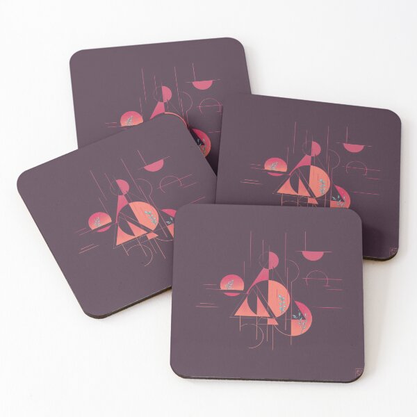 Item preview, geometric purple plant dream designed and sold by starlingheartart.