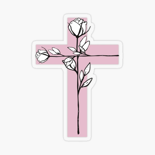Faith based Baseball design-Gift for Christians' Sticker