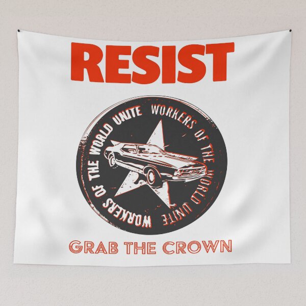 Item preview, Workers of the world unite! designed and sold by grabthecrown.