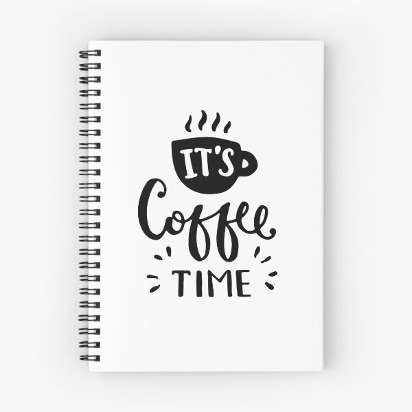 Item preview, Motivational Inspirational and Positive quote -  It’s coffee time typography text art by Word Fandom - wordfandom designed and sold by Kerry Pritchard.