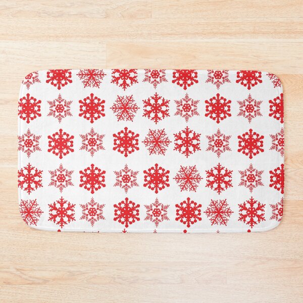 Item preview, Snowflakes Red designed and sold by abbazabba.